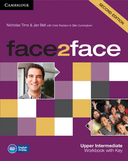 Książka - Face2face. Upper-Intermediate workbook with key. Second edition