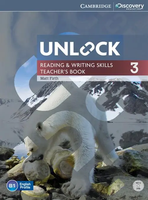 Książka - Unlock 3 Reading and Writing Skills Teacher's Book + DVD
