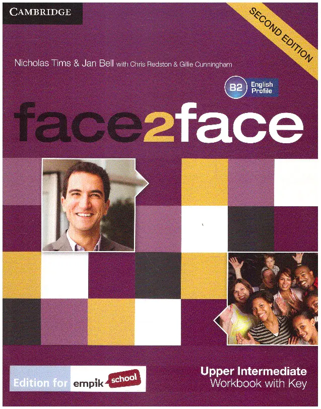 Książka - face2face. Secon Edition. Upper Intermediate. Workbook with Key