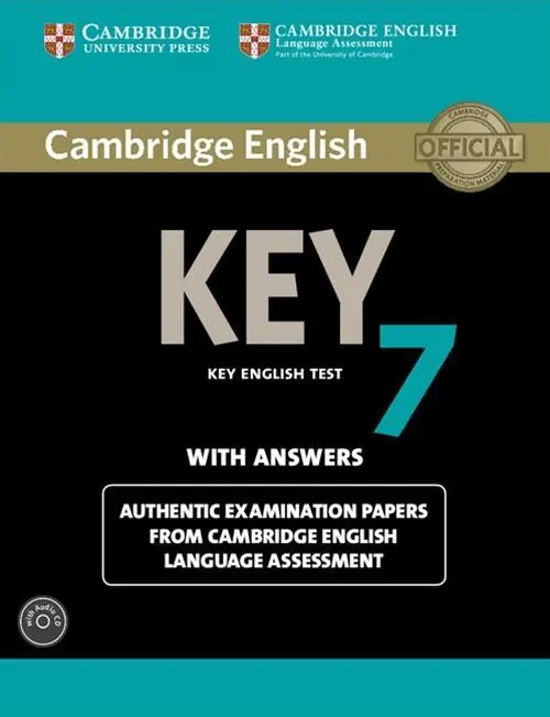Książka - Cambridge English Key 7 Authentic examination papers with answers