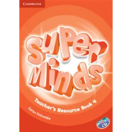 Książka - Super Minds 4 Teacher's Resource Book with CD - Garan Holcombe