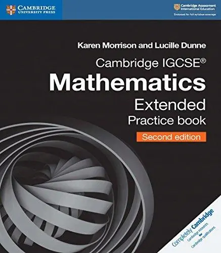 Książka - Cambridge IGCSE Mathematics Extended Practice Book