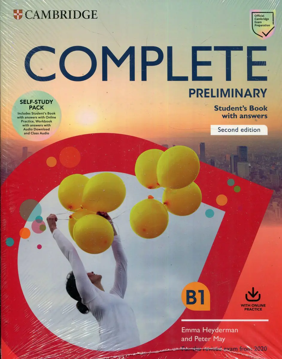 Książka - Complete Preliminary. Self Study Pack (SB w Answers w Online Practice and WB w Answers w Audio Download and Class Audio)