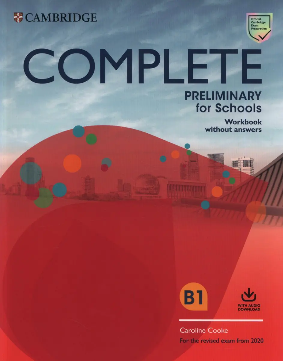 Książka - Complete. Preliminary for Schools. Workbook with Audio Download