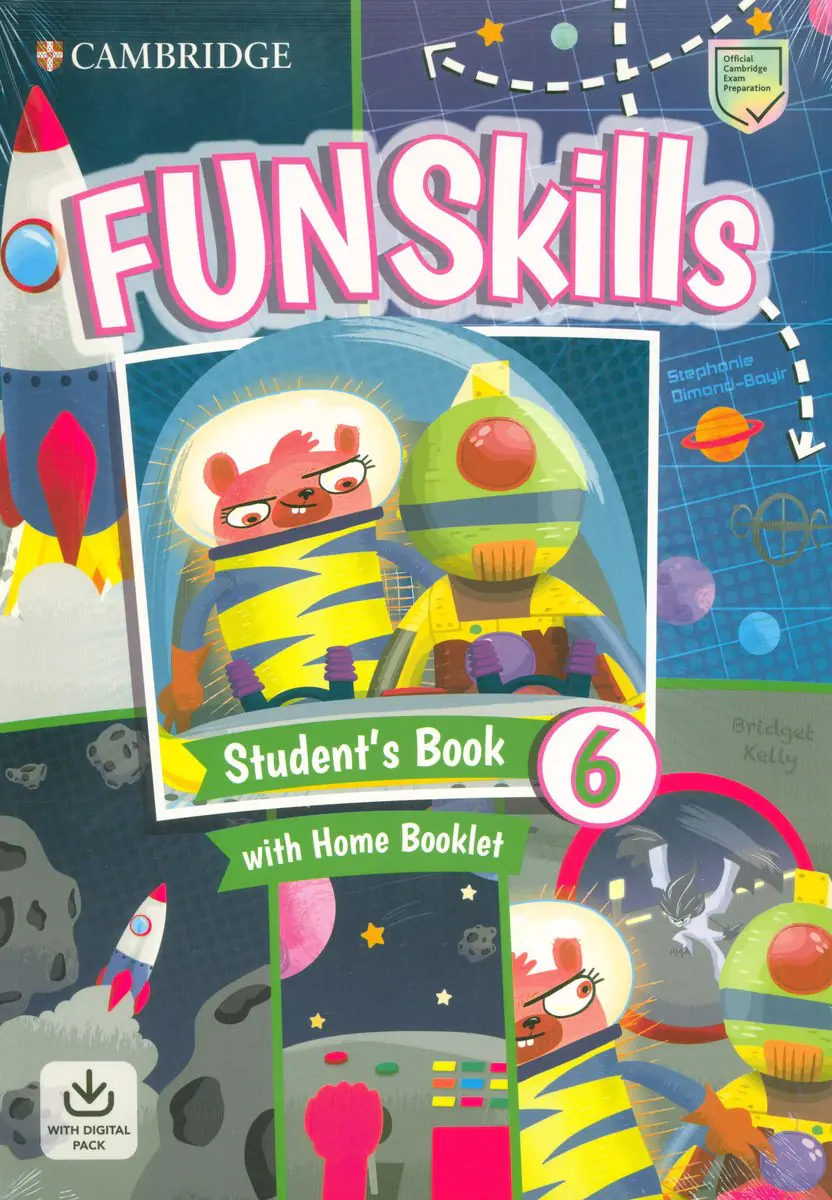 Książka - Fun Skills 6 Student's Book with Home Booklet with Digital Pack