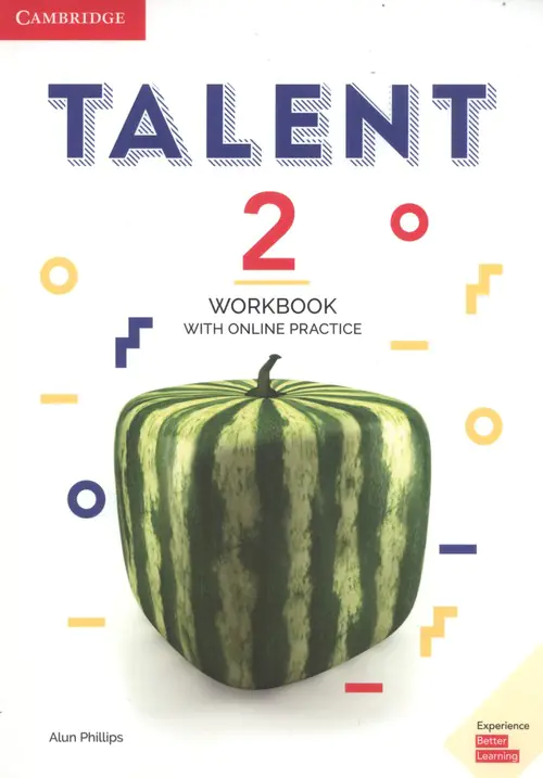 Książka - Talent 2. Poziom B1+. Workbook with Online Practice. Zeszyt ćwiczeń do języka angielskiego