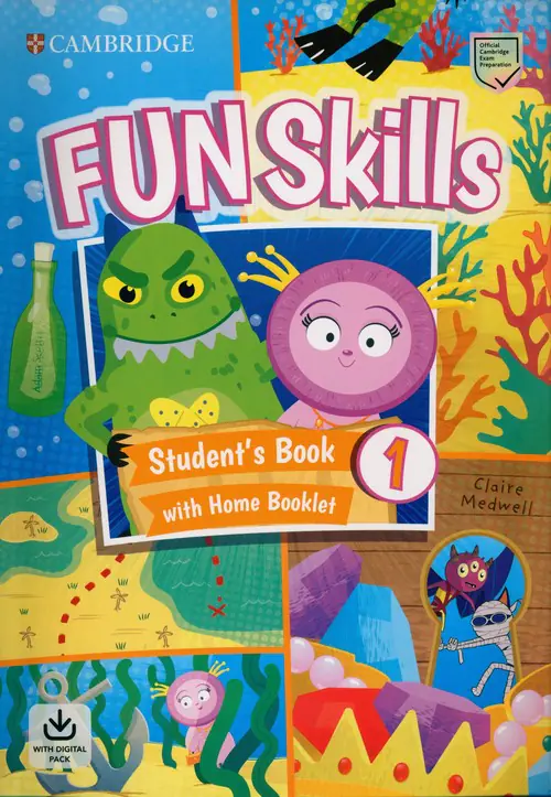 Książka - Fun Skills 1. Student's Book with Home Booklet and Digital Pack