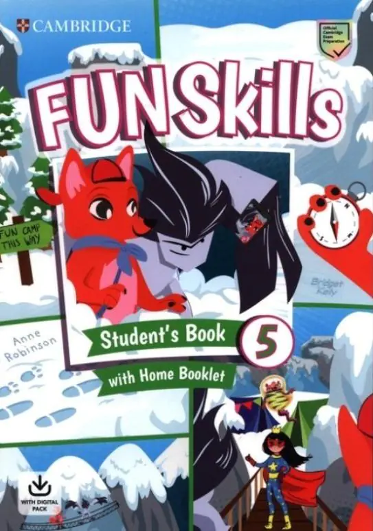 Książka - Fun Skills 5 Student's Book and Home Booklet with Online Activities