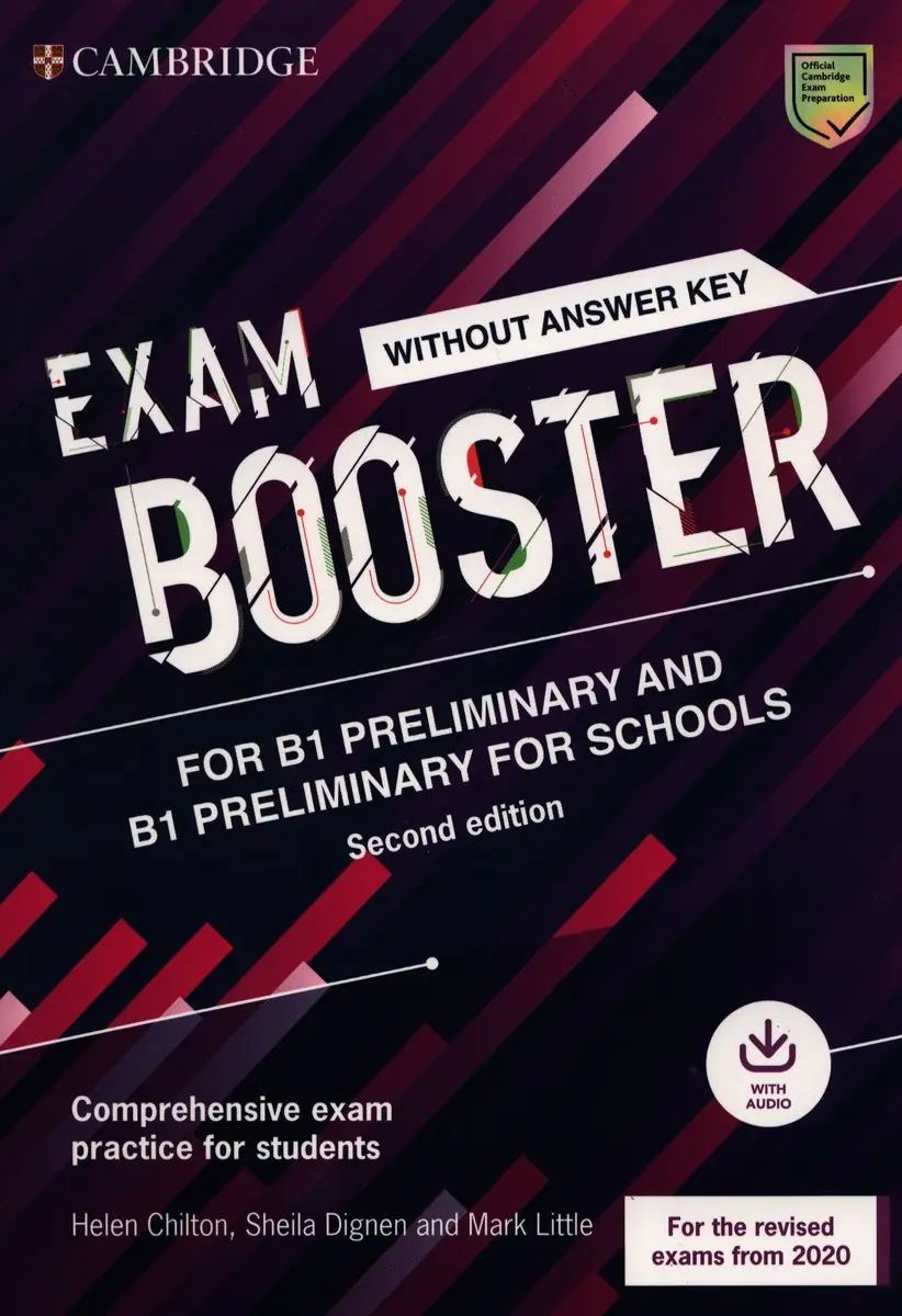 Książka - Exam Booster for B1. Preliminary and B1 Preliminary for Schools without Answer Key with Audio for the Revised 2020 Exams