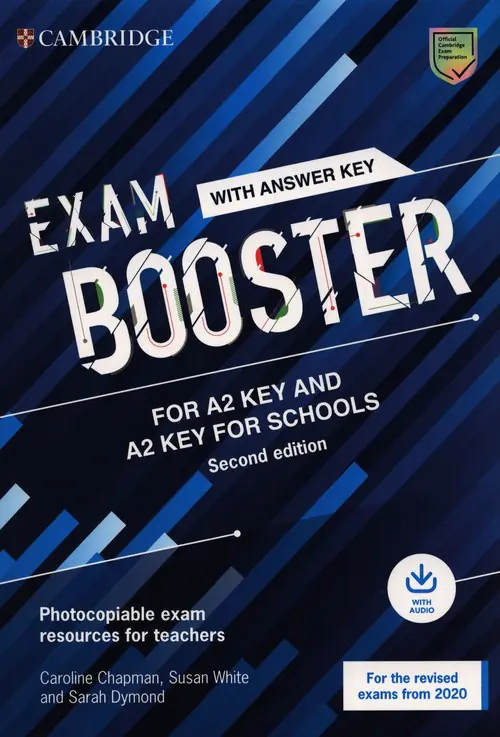 Książka - Exam Booster for A2 Key and A2 Key for Schools with Answer Key with Audio for the Revised 2020 Exams