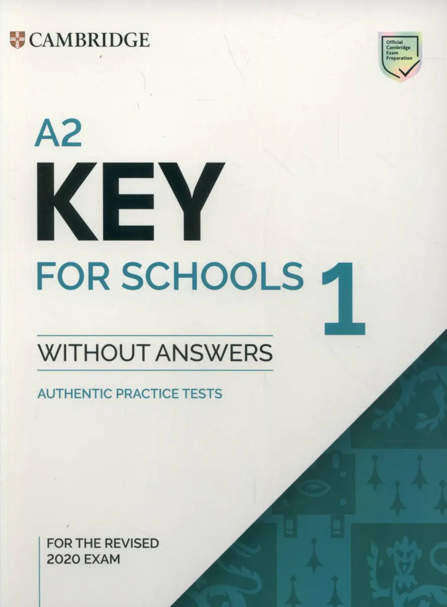Książka - A2 Key for Schools 1 without answers