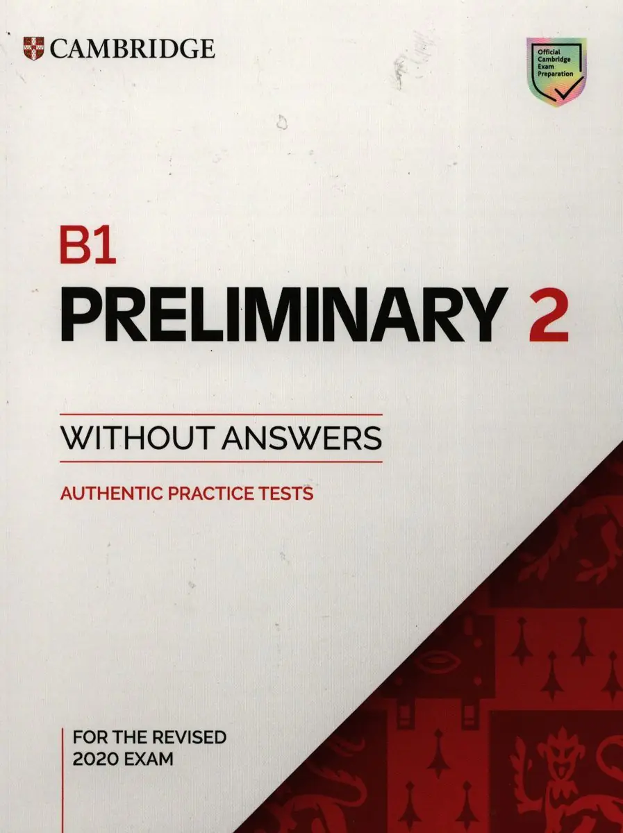 Książka - B1 Preliminary 2. Student's Book without Answers