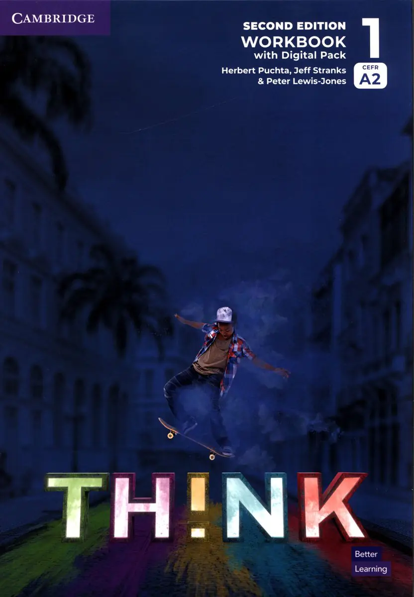 Książka - Think 1. A2 Workbook with Digital Pack British English