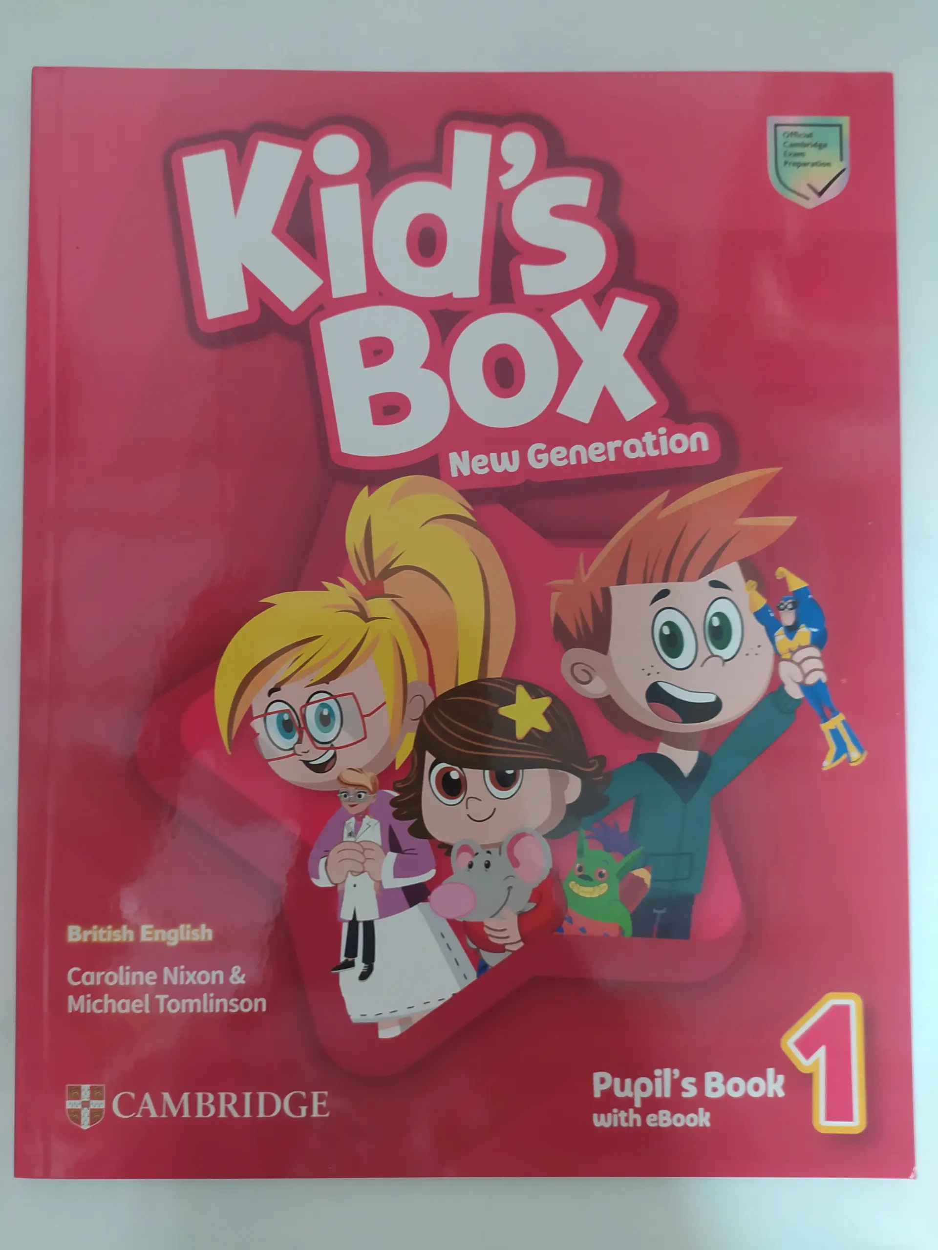 Książka - Kid's Box 1. New Generation. Pupil's Book + Podręcznik w wersji cyfrowej