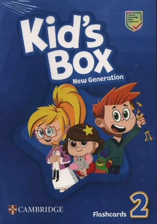 Książka - Kid`s Box New Generation Level 2 Flashcards British English