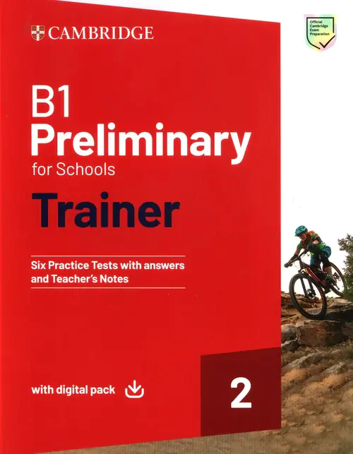 Książka - B1 Preliminary for Schools Trainer 2. Trainer with Answers with Digital Pack