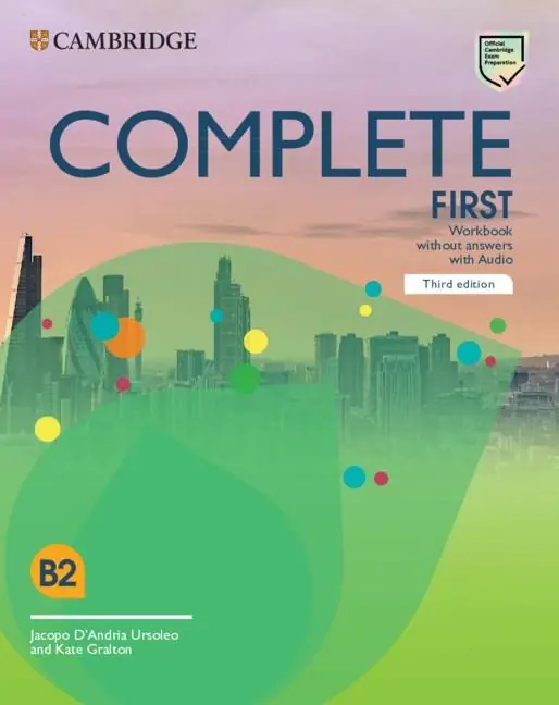 Książka - Complete First Workbook without Answers with Audio