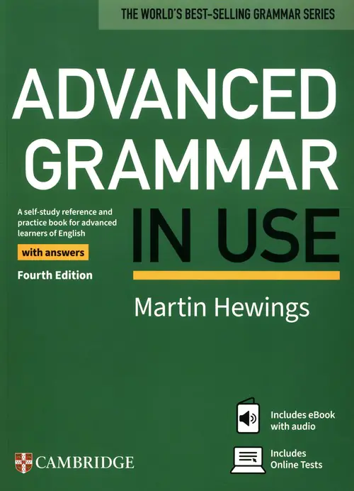 Książka - Advanced Grammar in Use. Fourth Edition with answers. Book with Online Tests and eBook