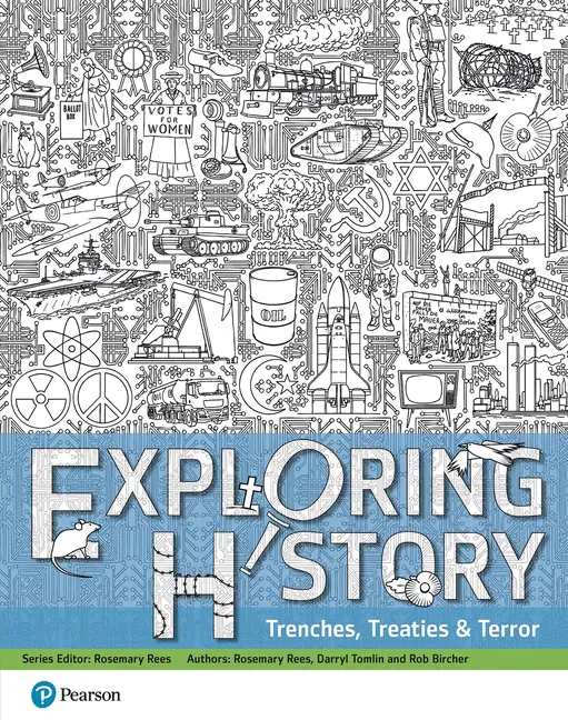 Książka - Exploring History Student Book 3: Trenches, Treaties and Terror