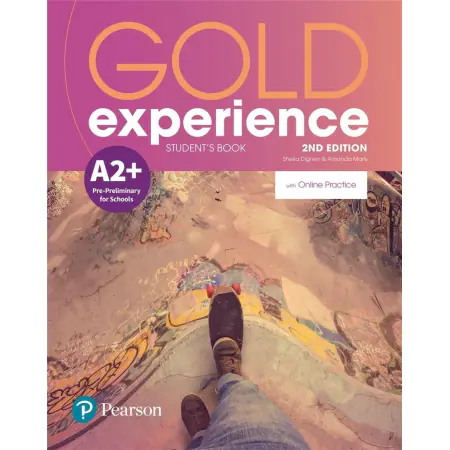 Książka - Gold Experience 2ed A2+ SB + online PEARSON