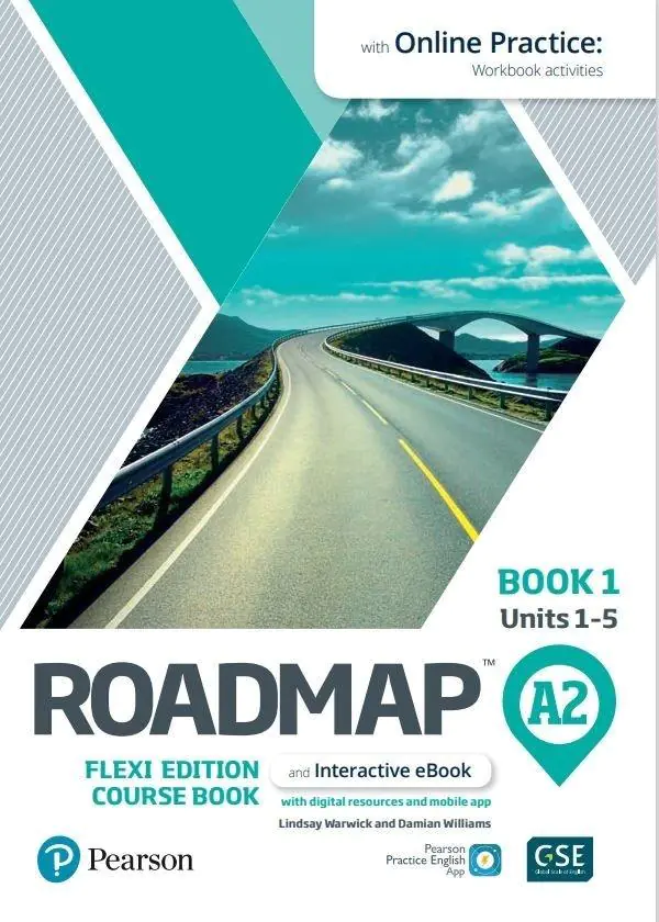 Książka - Roadmap A2. Flexi Edition. Course Book 1 and Interactive eBook with Online Practice Access