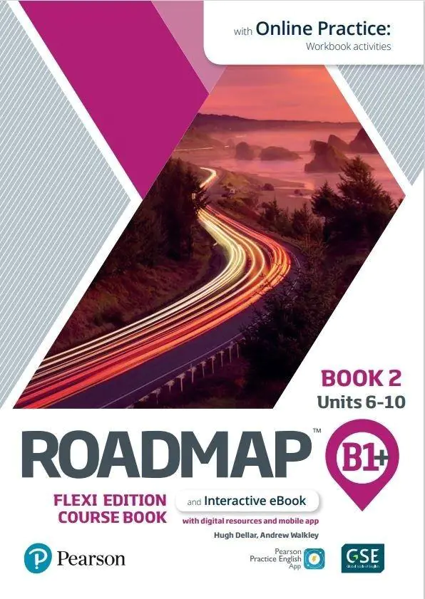 Książka - Roadmap B1+. Flexi Edition. Course Book 2 and Interactive eBook with Online Practice Access