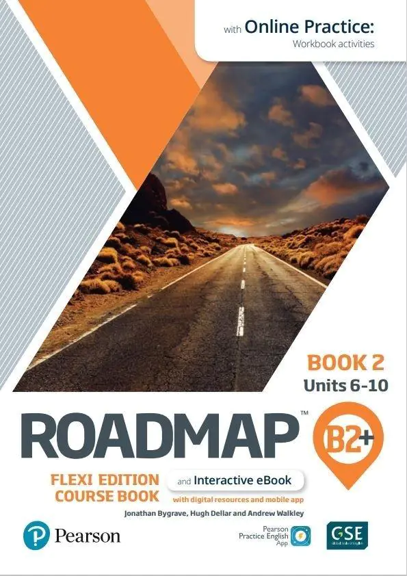 Książka - Roadmap B2+. Flexi Edition. Course Book 2 and Interactive eBook with Online Practice Access