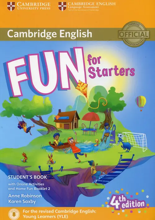 Książka - Fun for Starters Student's Book with Online Activities with Audio and Home Fun Booklet 2