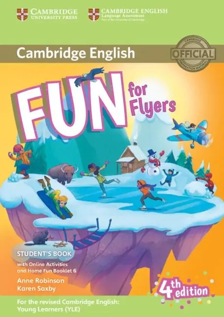 Książka - Fun for Flyers Student's Book with Online Activities with Audio and Home Fun Booklet 6
