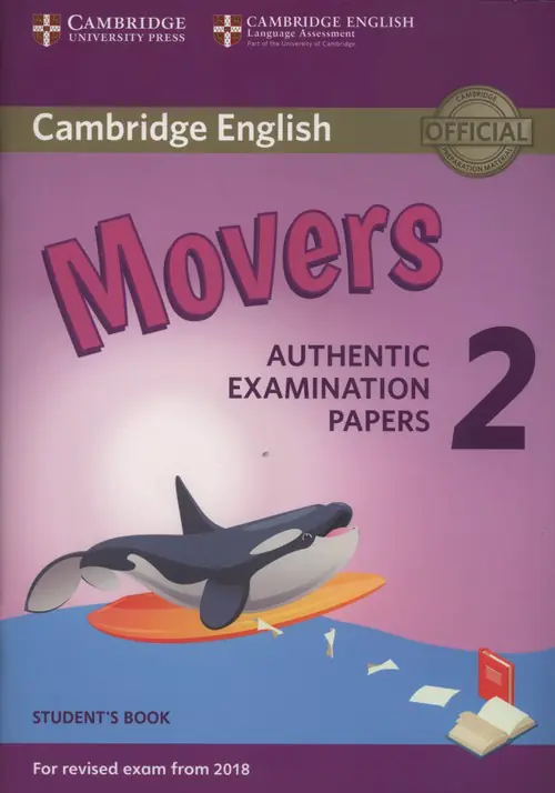 Książka - Cambridge English Young Learners 2 for Revised Exam from 2018 Movers. Student's Book