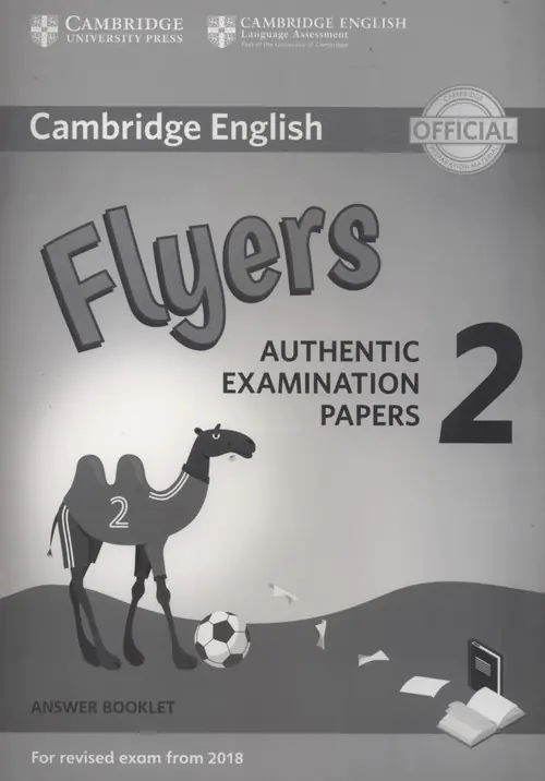 Książka - Cambridge English Young Learners 2 for Revised Exam from 2018 Flyers Answer Booklet: Authentic Examination Papers