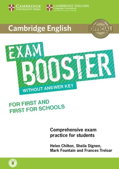 Książka - Cambridge English Exam Booster for First and First for Schools with Audio  Comprehensive Exam Practice for Students