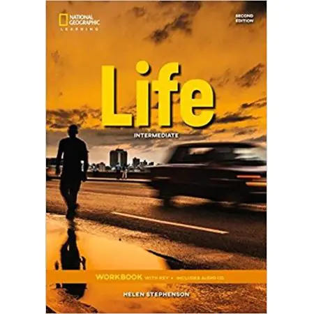Książka - Life Intermediate Workbook and Key and Audio CD