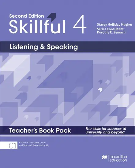 Książka - Skillful. Second Edition. Level 4. Listening & Speaking. Książka nauczyciela + kod online