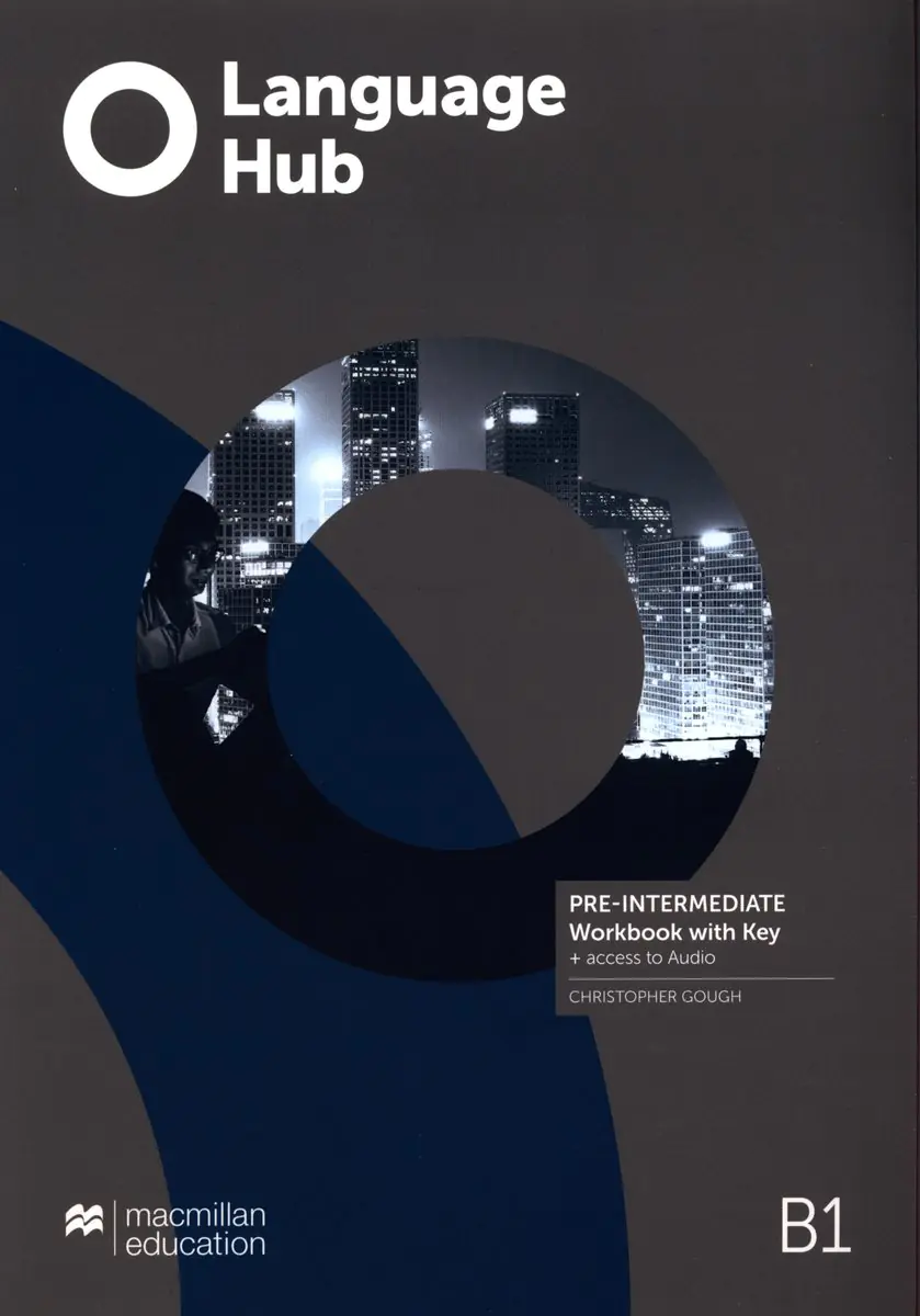 Książka - Language Hub Pre-intermediate B1+ Workbook with key + Audio