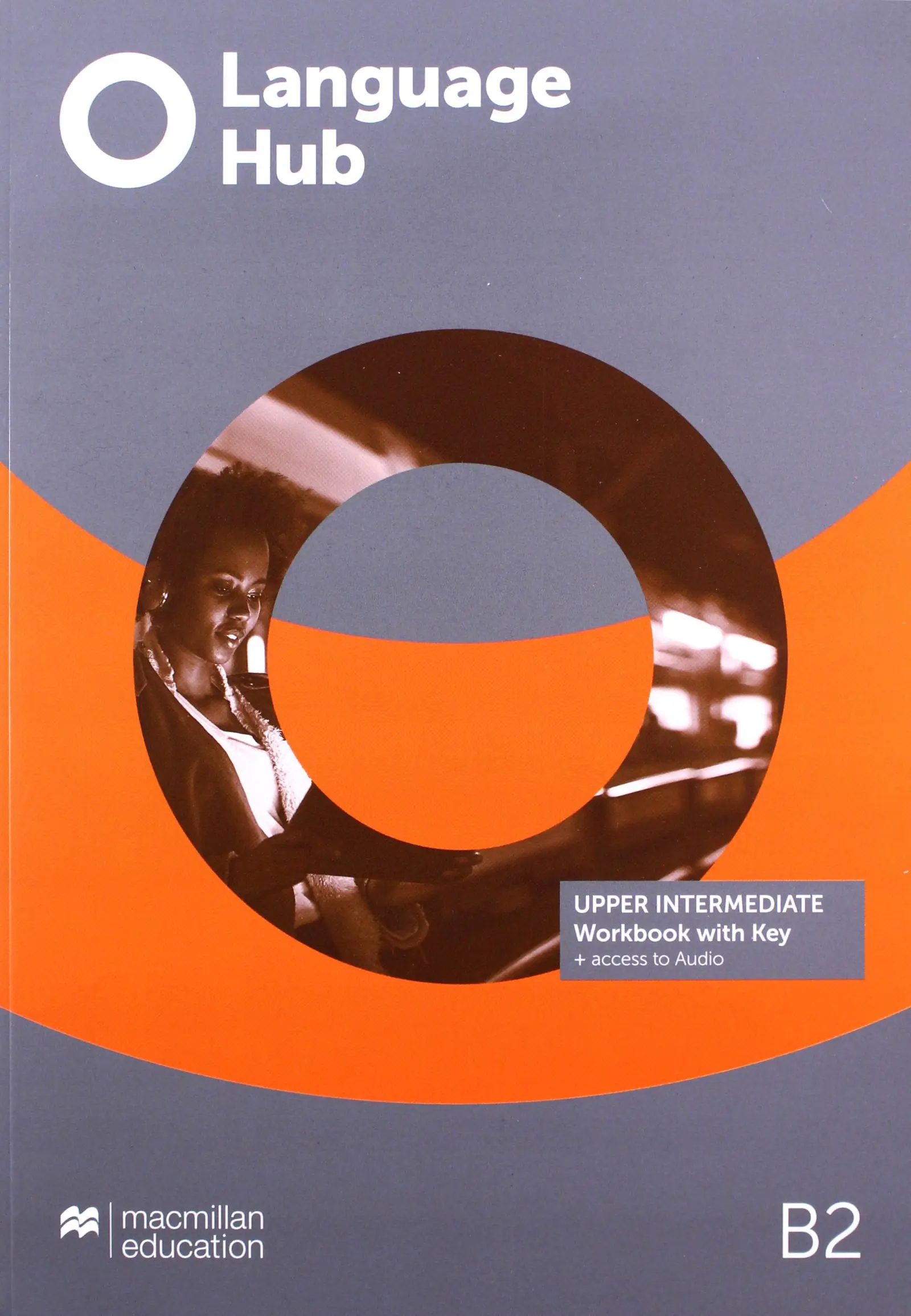 Książka - Language Hub Upper Intermediate Workbook with Key + Access to Audio