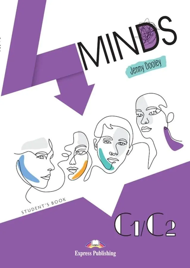 Książka - 4 Minds C1/C2. Podręcznik papierowy + DigiBook (kod)