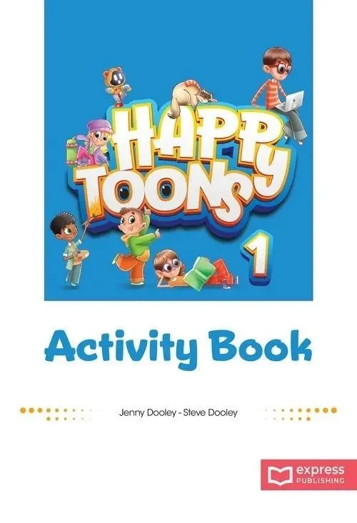 Książka - Happy Toons 1. Edycja międzynarodowa. Activity Book + DigiBook