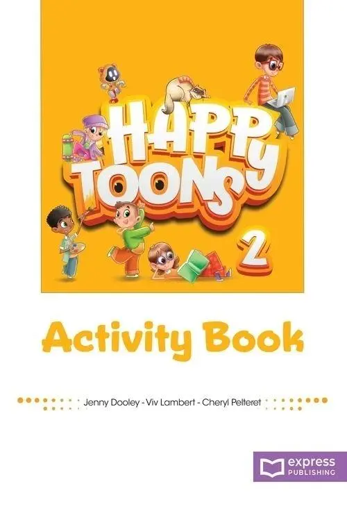 Książka - Happy Toons 2. Edycja międzynarodowa. Activity Book + DigiBook