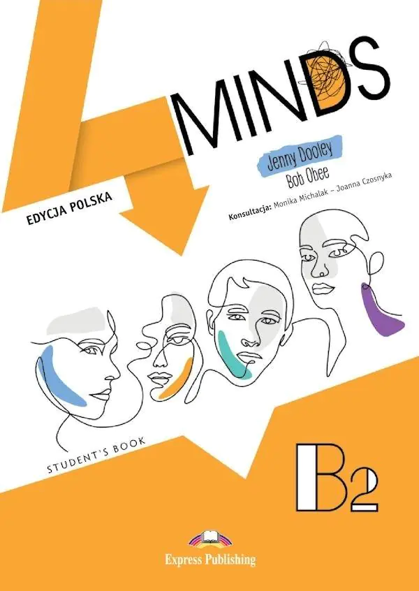 Książka - 4 Minds B2. Podręcznik papierowy + DigiBook (kod)