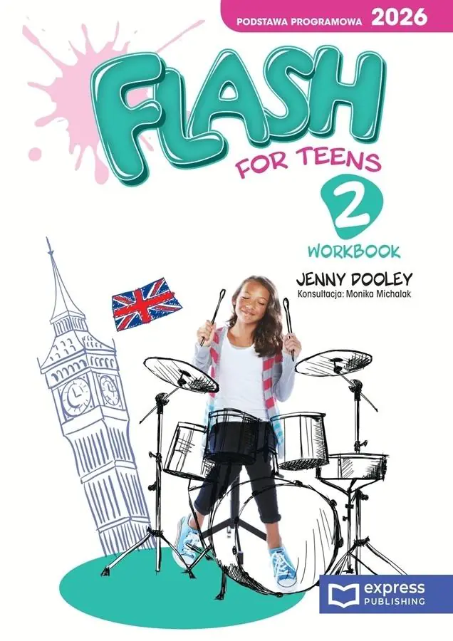 Książka - Flash for Teens 2. Zeszyt ćwiczeń papierowy + DigiBooks (kody)