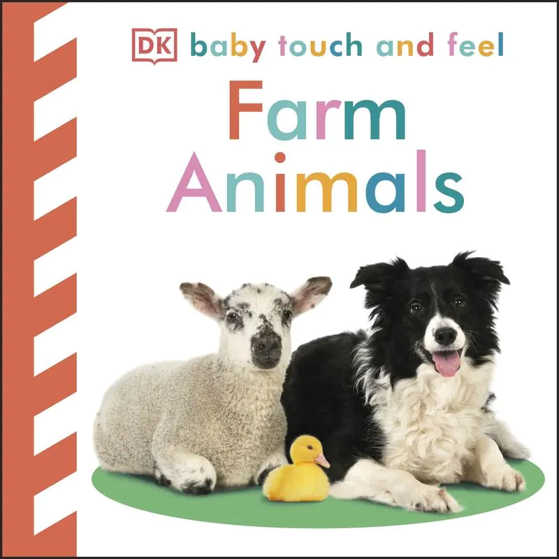 Książka - Baby Touch and Feel Farm Animals