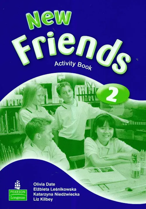 Książka - New Friends 2 SP Ćwiczenia Język angielski
