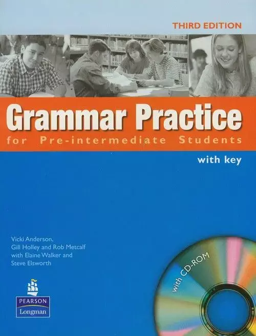 Książka - Grammar practice for Pre-Intermediate students + CD