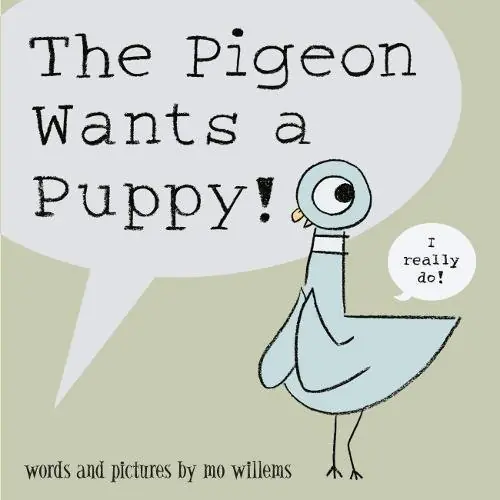 Książka - The Pigeon Wants a Puppy!