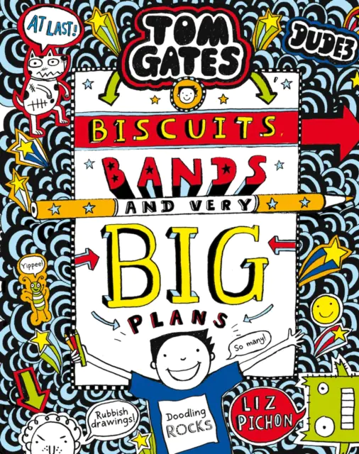 Książka - Tom Gates 14. Biscuits, Bands and Very Big Plans