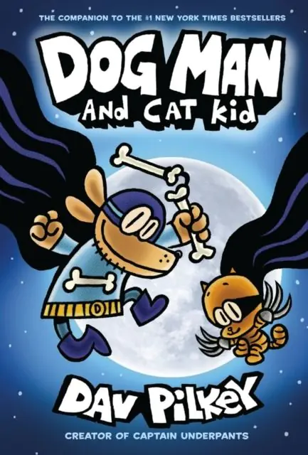 Książka - Dog Man 4: Dog Man and Cat Kid