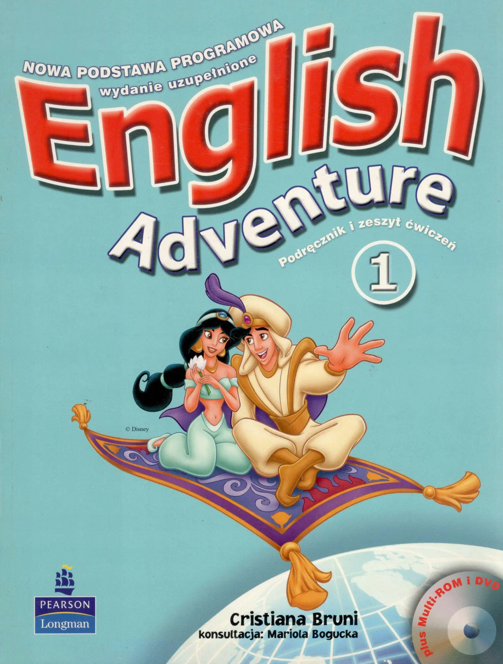 Książka - English Adventure 1 Podręcznik z ćwiczeniami z płytą DVD