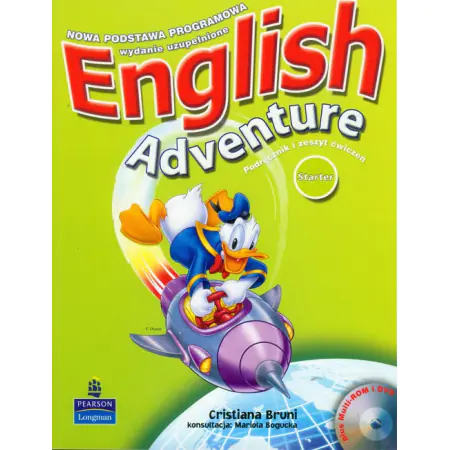 Książka - English Adventure Starter podręcznik i zeszyt ćwiczeń z płytą DVD