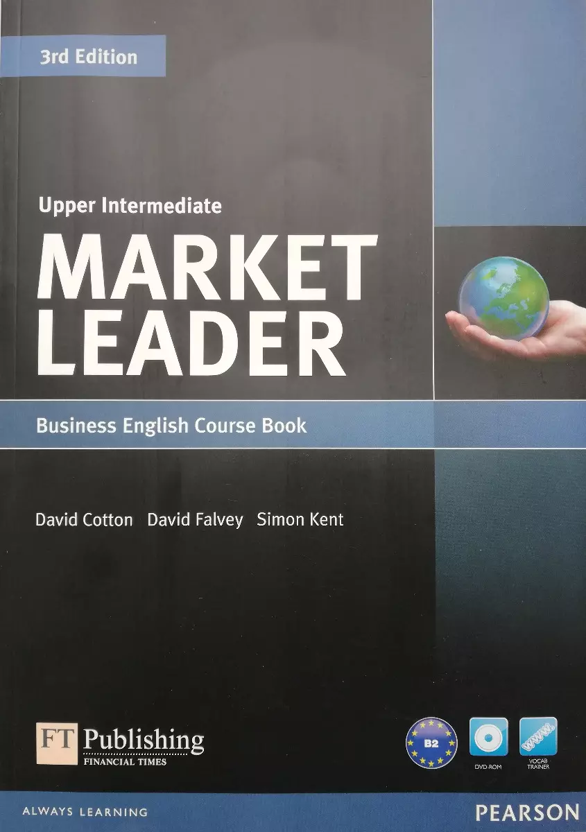 Książka - Market Leader. 3rd Edition. Upper Intermediate Coursebook + DVD-Rom Pack